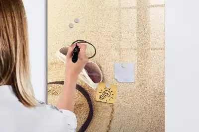 Sandklit magnetisk opslagstavle Tørreslette model