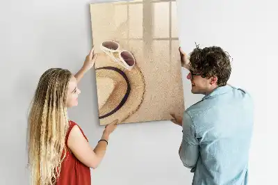 Sandklit magnetisk opslagstavle Tørreslette model