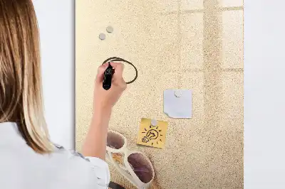 Sandklit magnetisk opslagstavle Tørreslette model