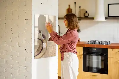 Sandklit magnetisk opslagstavle Tørreslette model
