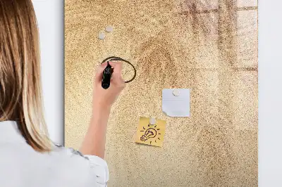 Magnetisk tørresletteboard med motiv af palmeblades skygger