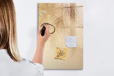 Magnetisk tørresletteboard med motiv af palmeblades skygger