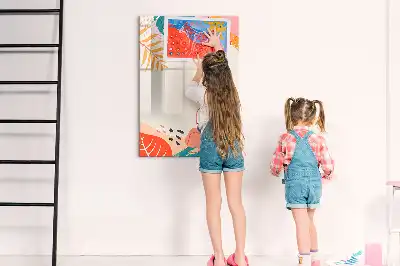 Magnetisk opslagstavle Tørreslette motiv med sommerblomster