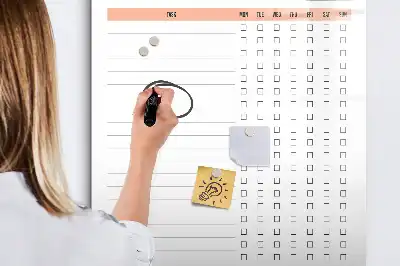 Magnetisk tørresletteboard til rengøringsliste