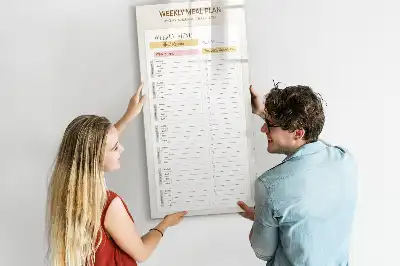 Magnetisk tørresletteboard Ugemenu