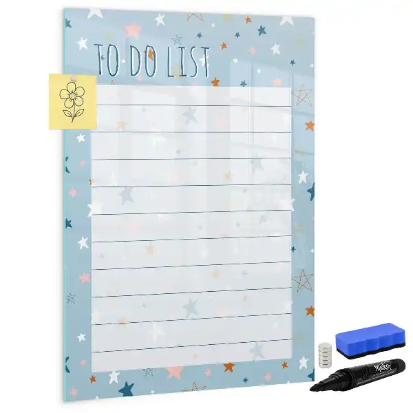 Magnetisk tavle til to-do-liste Tørreslette