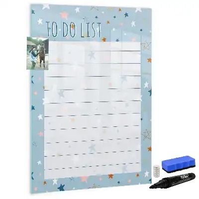 Magnetisk tavle til to-do-liste Tørreslette