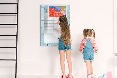 Magnetisk tavle til to-do-liste Tørreslette