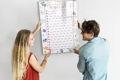 Magnetisk to-do-liste tørreslette