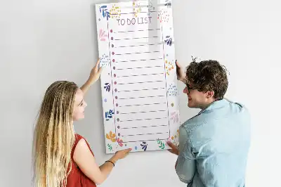 Magnetisk to-do-liste tørreslette