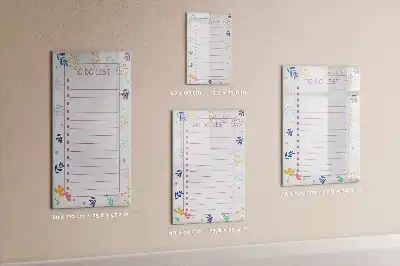 Magnetisk to-do-liste tørreslette