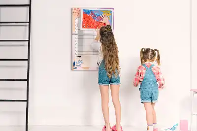 Magnetisk whiteboard til opgaveliste tørresletbar tavle