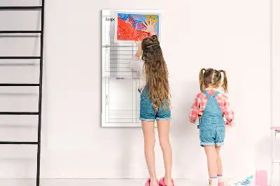 Magnetisk whiteboard til ansvarsliste tørreslettetavle