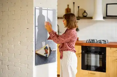 Magnetisk whiteboard tørreslette