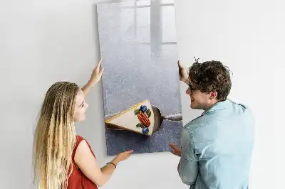 Magnetisk whiteboard tørreslette