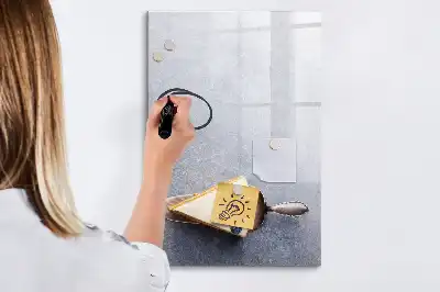 Magnetisk whiteboard tørreslette