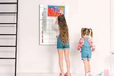 Magnetisk tavle til ugemenu tørreslette-model