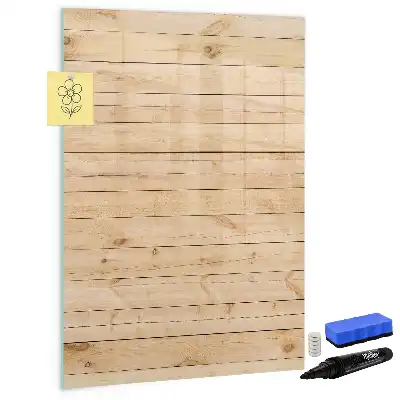 Tørreslette magnetisk board Lyse brædder