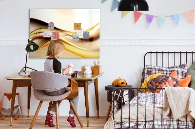 Tavle til at tegne magnetisk Bølgeabstraktion