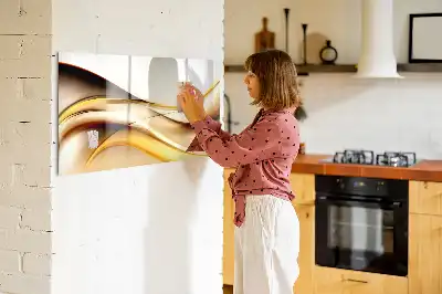 Tavle til at tegne magnetisk Bølgeabstraktion