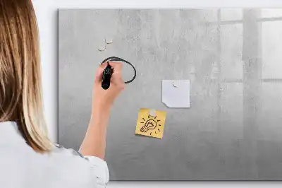 Magnetisk tegnetavle med motiv af stenvæg