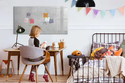 Magnetisk tegnetavle med motiv af stenvæg
