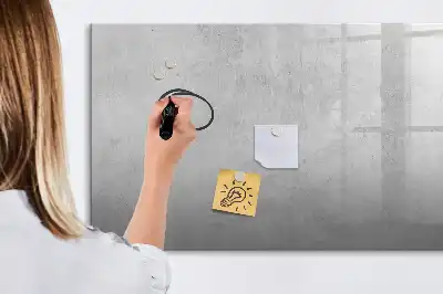 Magnetisk tegnetavle med motiv af stenvæg