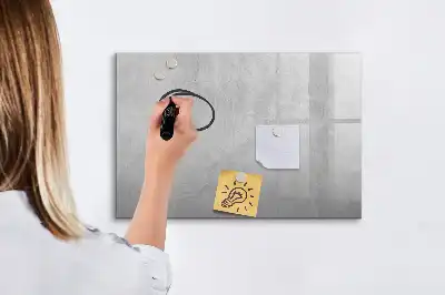 Magnetisk tegnetavle med motiv af stenvæg