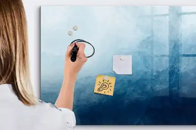 Magnetisk tegnetavle vandabstraktion motiv