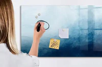 Magnetisk tegnetavle vandabstraktion motiv
