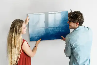 Magnetisk tegnetavle vandabstraktion motiv