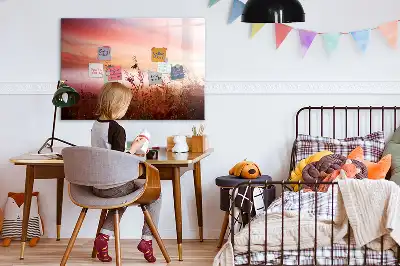 Magnetisk skrivetavle Tåget morgen
