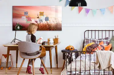 Magnetisk skrivetavle Tåget morgen