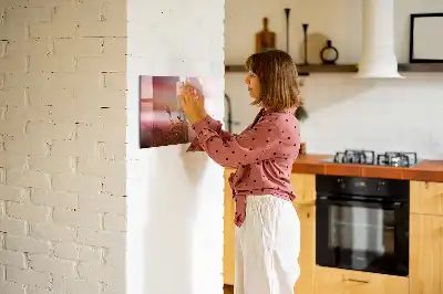 Magnetisk skrivetavle Tåget morgen