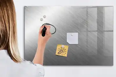 Magnetisk skrivetavle til metalvæg