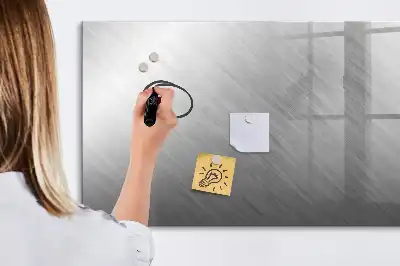 Magnetisk skrivetavle til metalvæg
