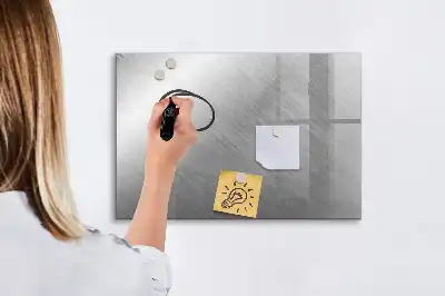 Magnetisk skrivetavle til metalvæg