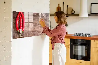 Tavle til at tegne magnetisk Chili