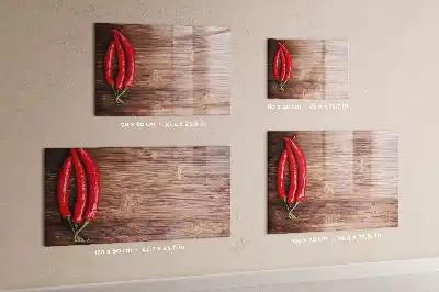 Tavle til at tegne magnetisk Chili