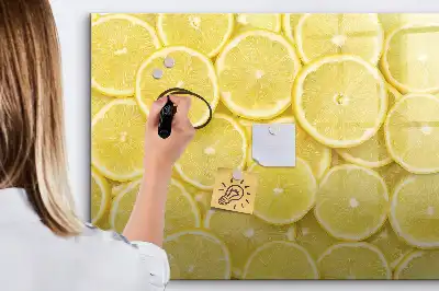 Tavle til at tegne magnetisk Citronskiver