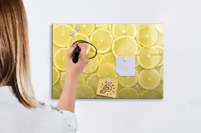 Tavle til at tegne magnetisk Citronskiver