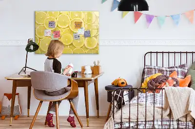 Tavle til at tegne magnetisk Citronskiver