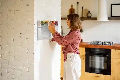 Tavle til at tegne magnetisk Frugt på bordet