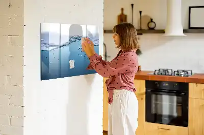 Tavle til at tegne magnetisk Vanddetalje