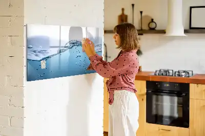 Tavle til at tegne magnetisk Vanddetalje