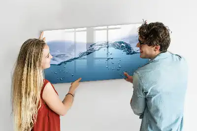 Tavle til at tegne magnetisk Vanddetalje