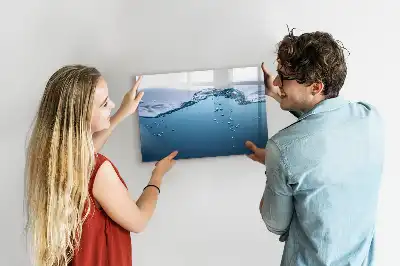 Tavle til at tegne magnetisk Vanddetalje