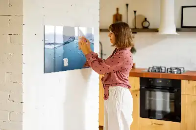 Tavle til at tegne magnetisk Vanddetalje