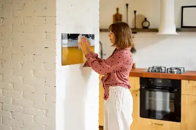 Magnetisk skrivetavle til ølhane