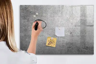 Magnetisk tegnetavle til rå væg